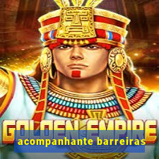 acompanhante barreiras